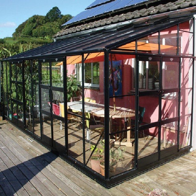 Kensington 8 Colour Lean To Greenhouse Range (Titan Frame)