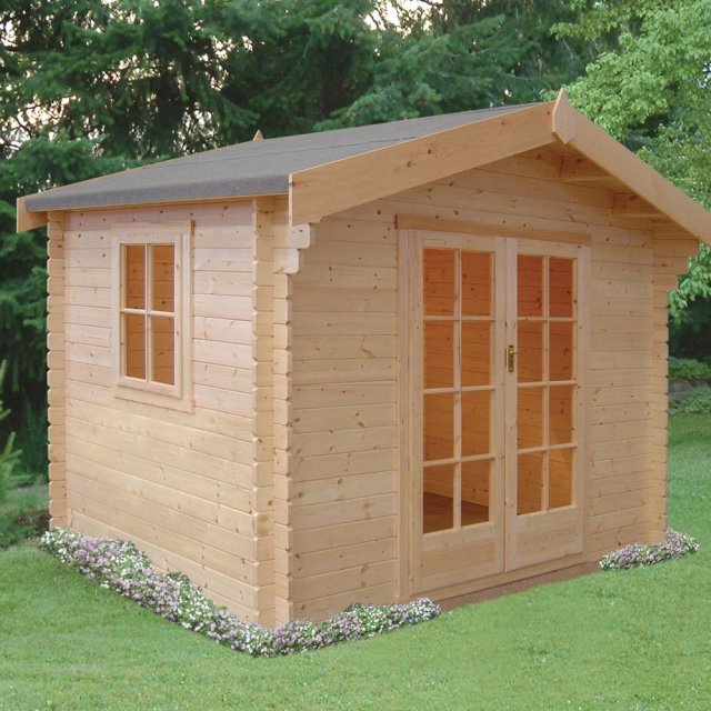 Shire Dalby Log Cabin