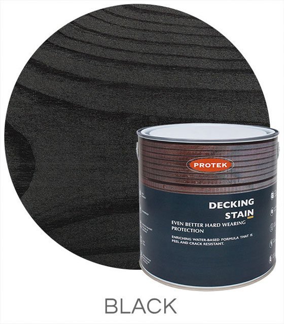 Protek Decking Stain 2.5 Litres - Black