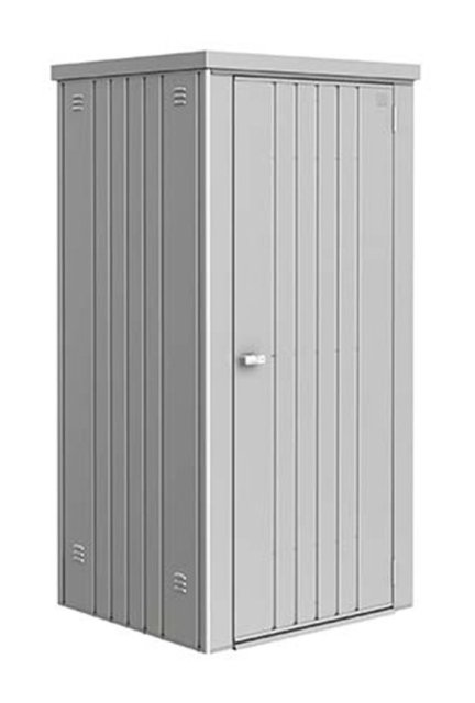 3 x 3 (0.93m x 0.83m) Biohort Equipment Locker 90 - Metallic Silver