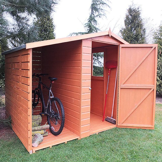 7 x 6 Shire Shed and Log Store