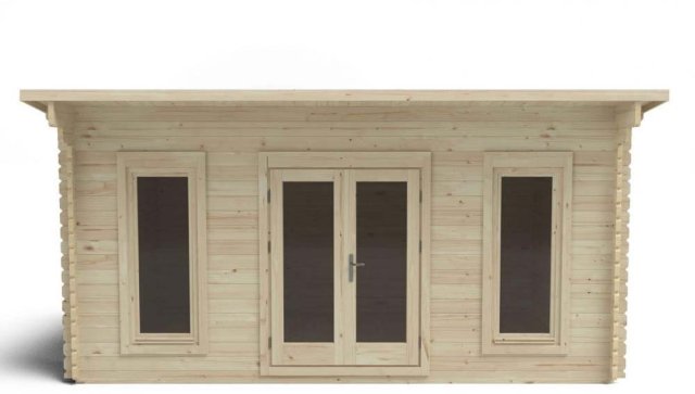 13 x 16 Forest Mendip Pent Log Cabin