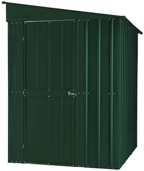 Lotus Lean-to Metal Shed (Heritage Green)