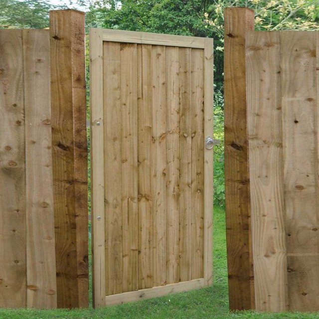 6ft High Forest Pressure Treated Featheredge Gate