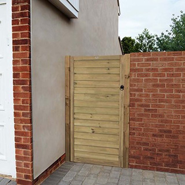 6ft High (1830mm) Horizontal Tongue and Groove Gate - Pressure Treated