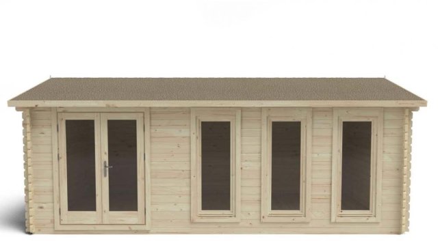 13 x 10  Forest Blakedown Log Cabin 45mm Logs