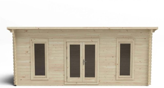 10 x 20 Forest Arley Pent Log Cabin