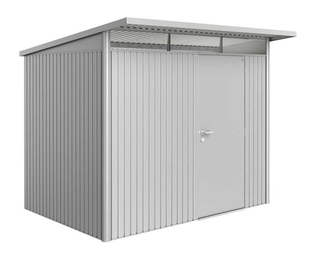 8 x 7 (2.60m x 2.20m) Biohort AvantGarde A5 Metal Shed - Single Door