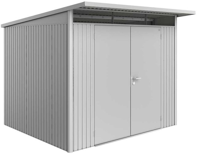 8 x 8 (2.60m x 2.60m) Biohort AvantGarde A6 Metal Shed - Double Door