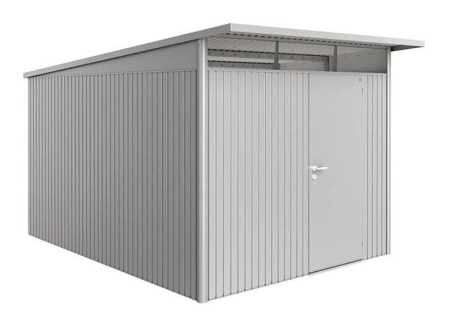 8 x 12 (2.60m x 3.80m) Biohort AvantGarde A8 Metal Shed - Single Door