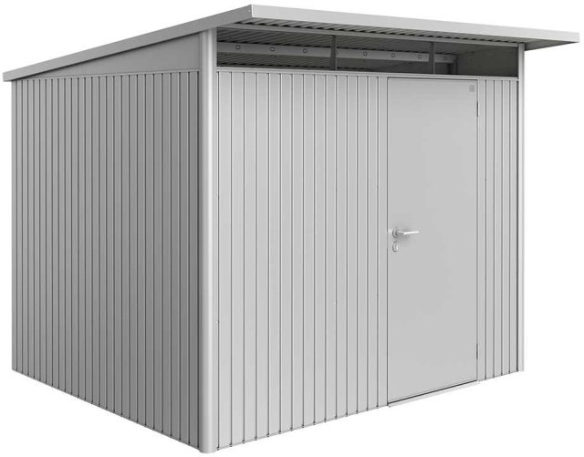 8 x 8 (2.60m x 2.60m) Biohort AvantGarde A6 Metal Shed - Single Door