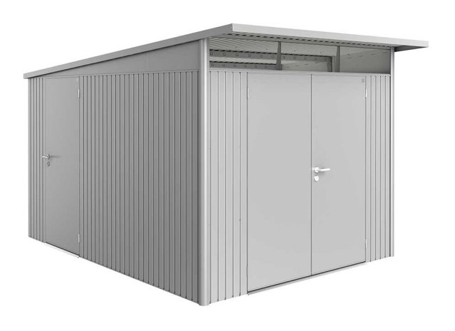 8 x 12 (2.60m x 3.80m) Biohort AvantGarde A8 Metal Shed - Double Door