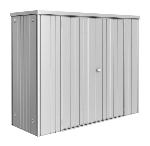 7.5 x 3 (2.27m x 0.83m) Biohort Equipment Locker 230 - Metallic Silver