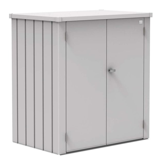 Biohort Patio Romeo Locker - Large - Metallic Silver