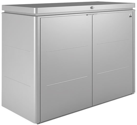 5 x 2 (1.60m x 0.70m) Biohort HighBoard 160 - Metallic Silver