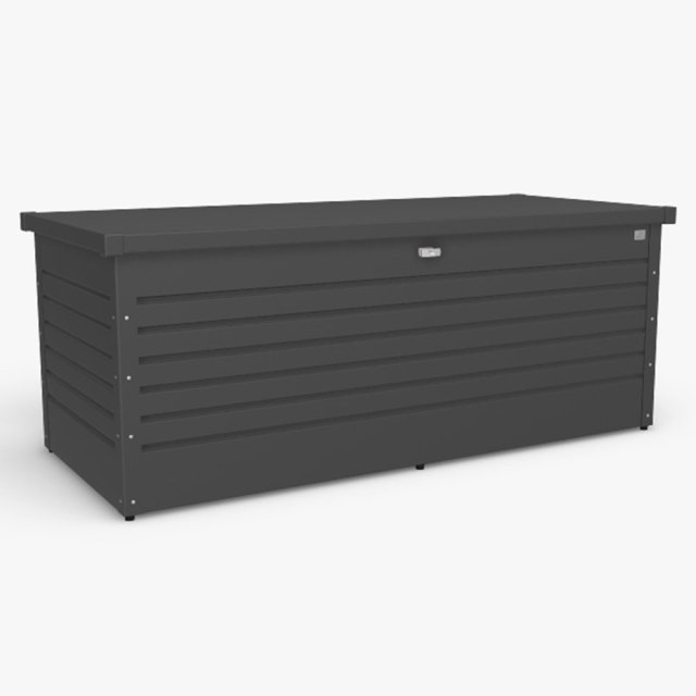 6x3 Biohort LeisureTime Box 180 - Metallic Dark Grey 4