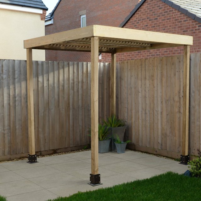 Forest Modular Pergola - Pressure Treated - insitu