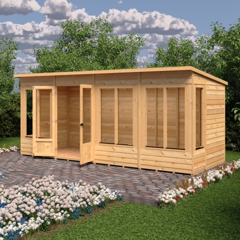 Shire Alora 16x6 Pent Summerhouse