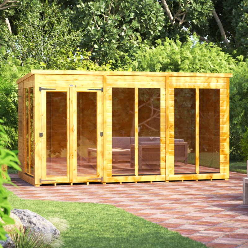 Powersheds 12x6 Pent Summerhouse