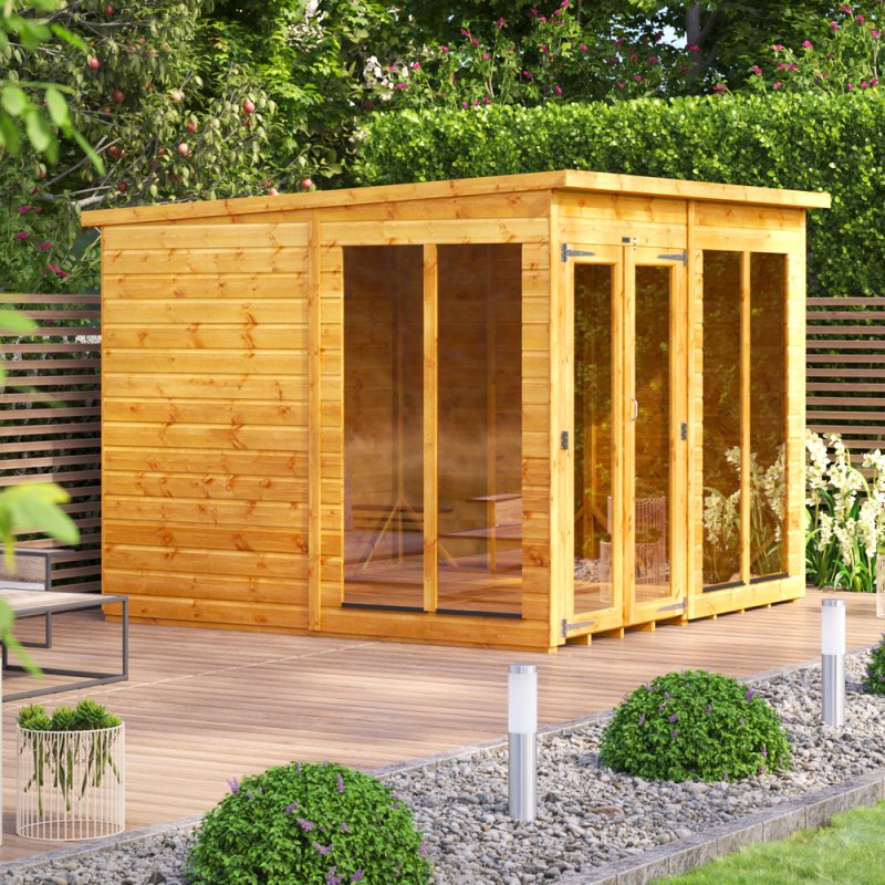 Powersheds 8x8 Pent Summerhouse
