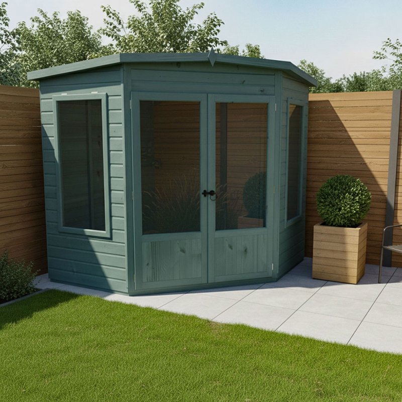 Shire 7 x 7 Shire Ramsey Corner Summerhouse