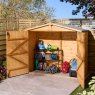 6 x 2'5 Rowlinson Shiplap Apex Wallstore - No Floor
