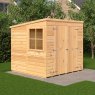 Tongue and Groove Sheds - Wooden Sheds - elbec garden buildings