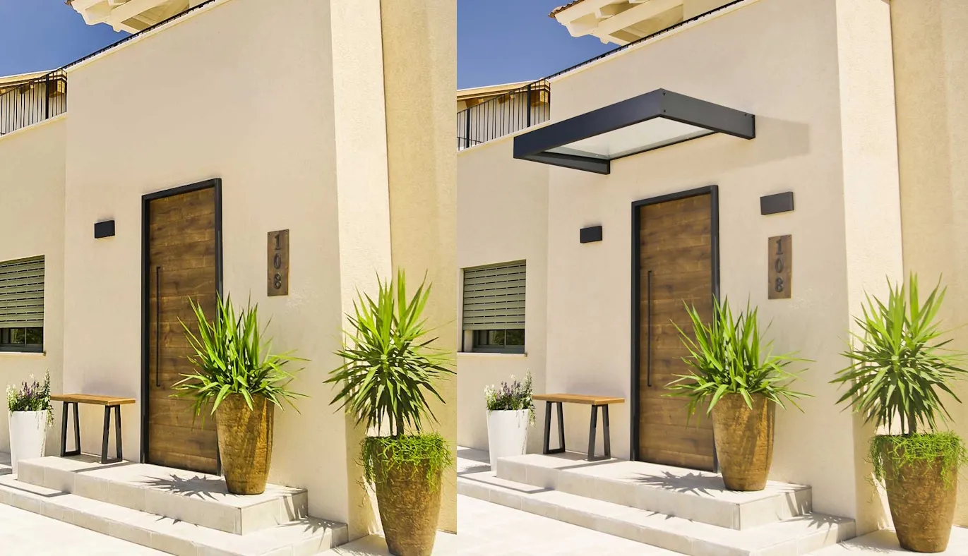 Door Canopy Comparison