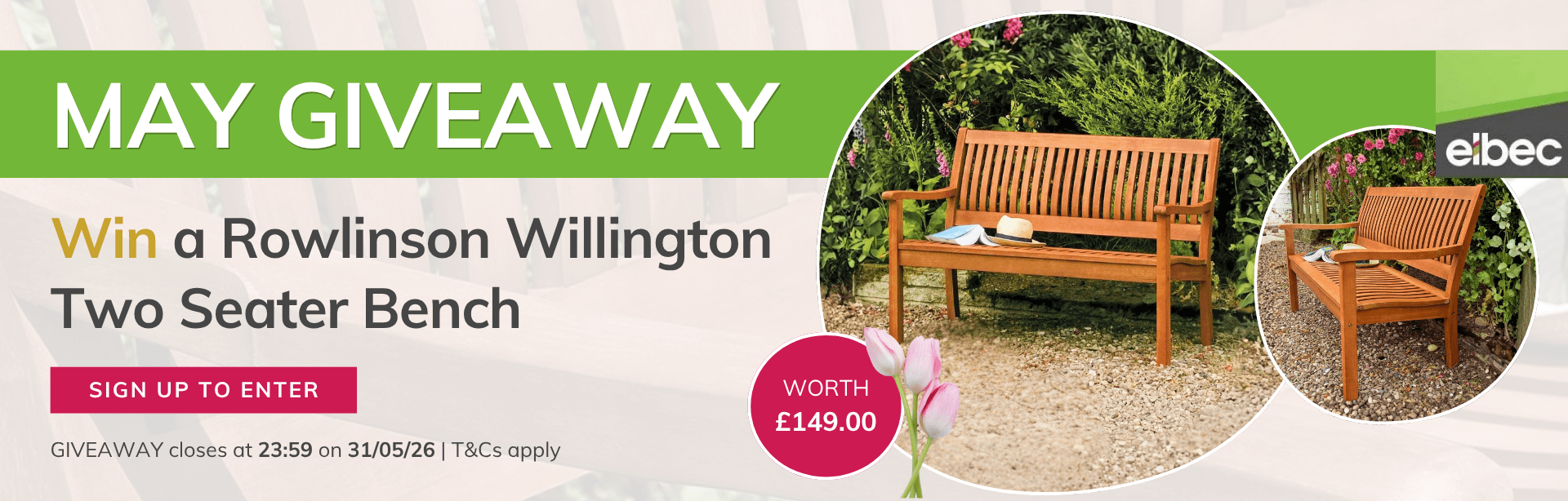Bench Giveaway