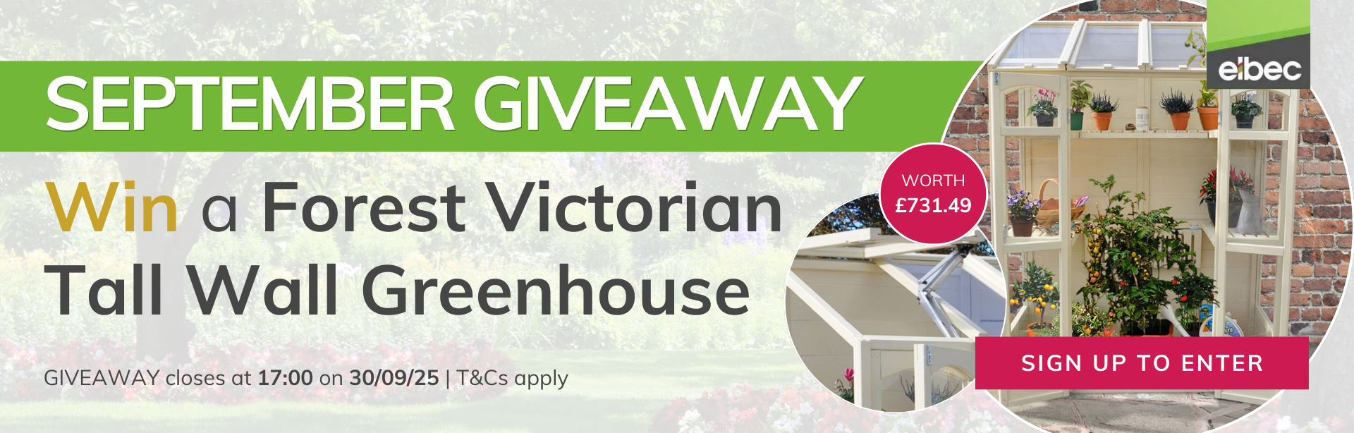Greenhouse Giveaway