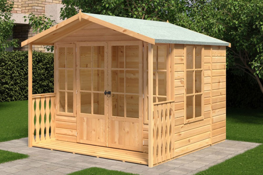 Summerhouse with Veranda